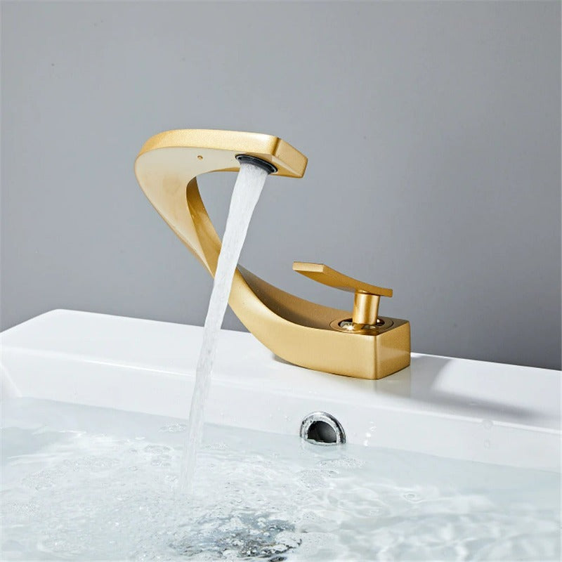 Vern - Grifo curvo para baño