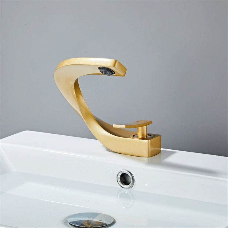 Vern - Grifo curvo para baño