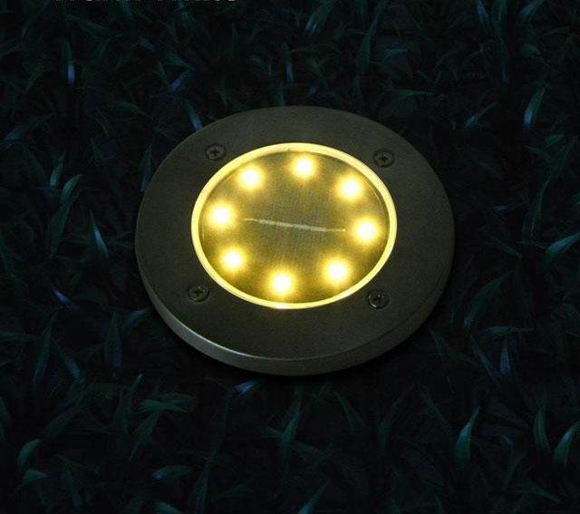 Lampes solaires d'extérieur au sol