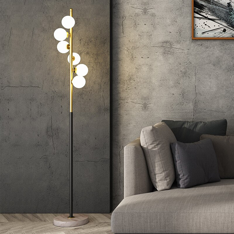 Seri Multi-bulb modern floor lamp
