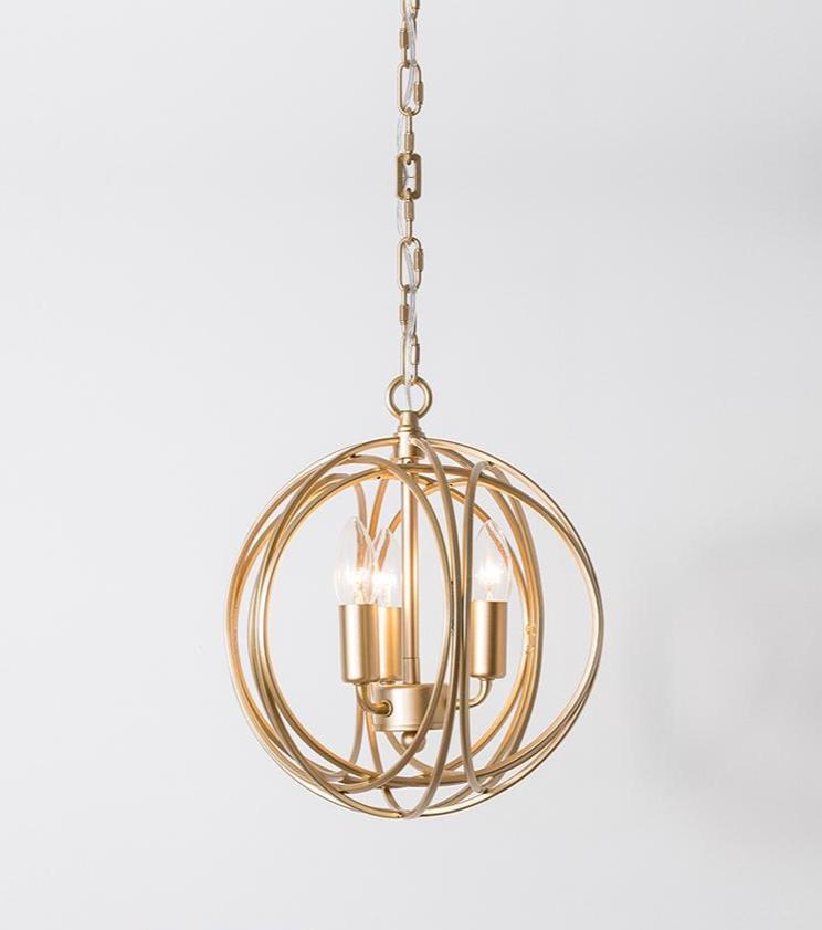 Solana - Modern Cage Chandelier