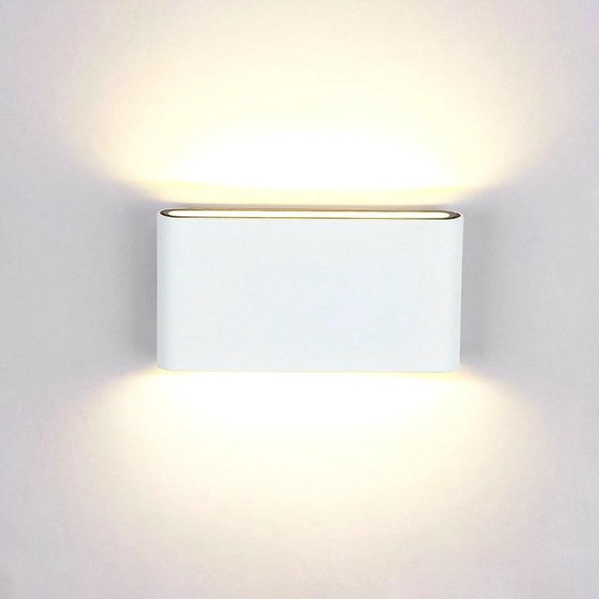 Aplique LED delgado de pared para exterior/interior