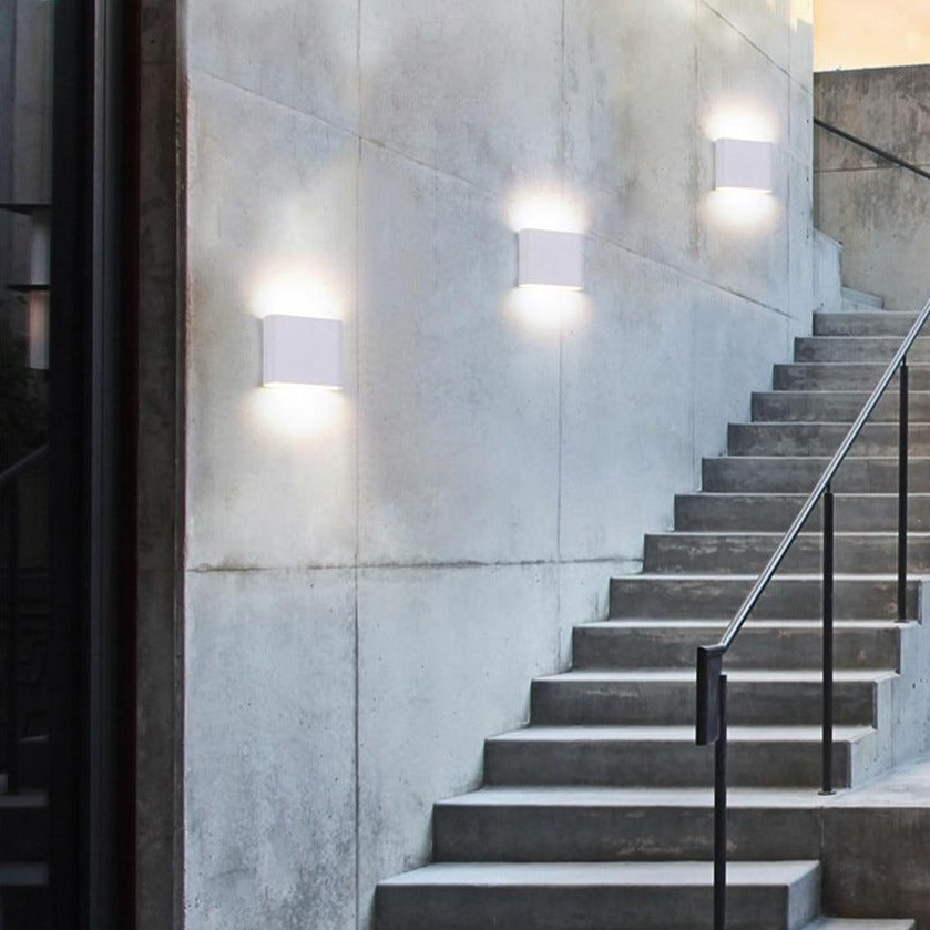 Aplique LED delgado de pared para exterior/interior