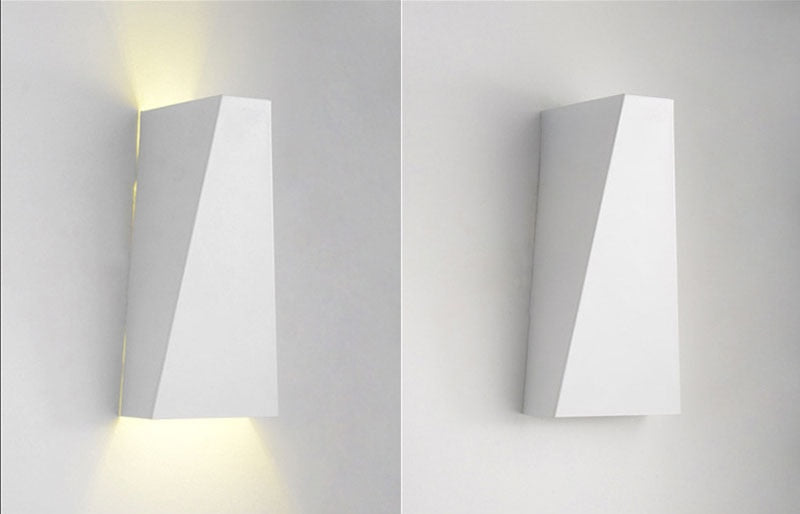Lámpara de pared LED geométrica moderna
