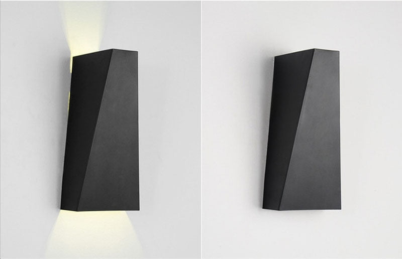 Lámpara de pared LED geométrica moderna