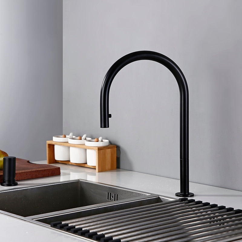 Robinet rétractable ultra-mince moderne
