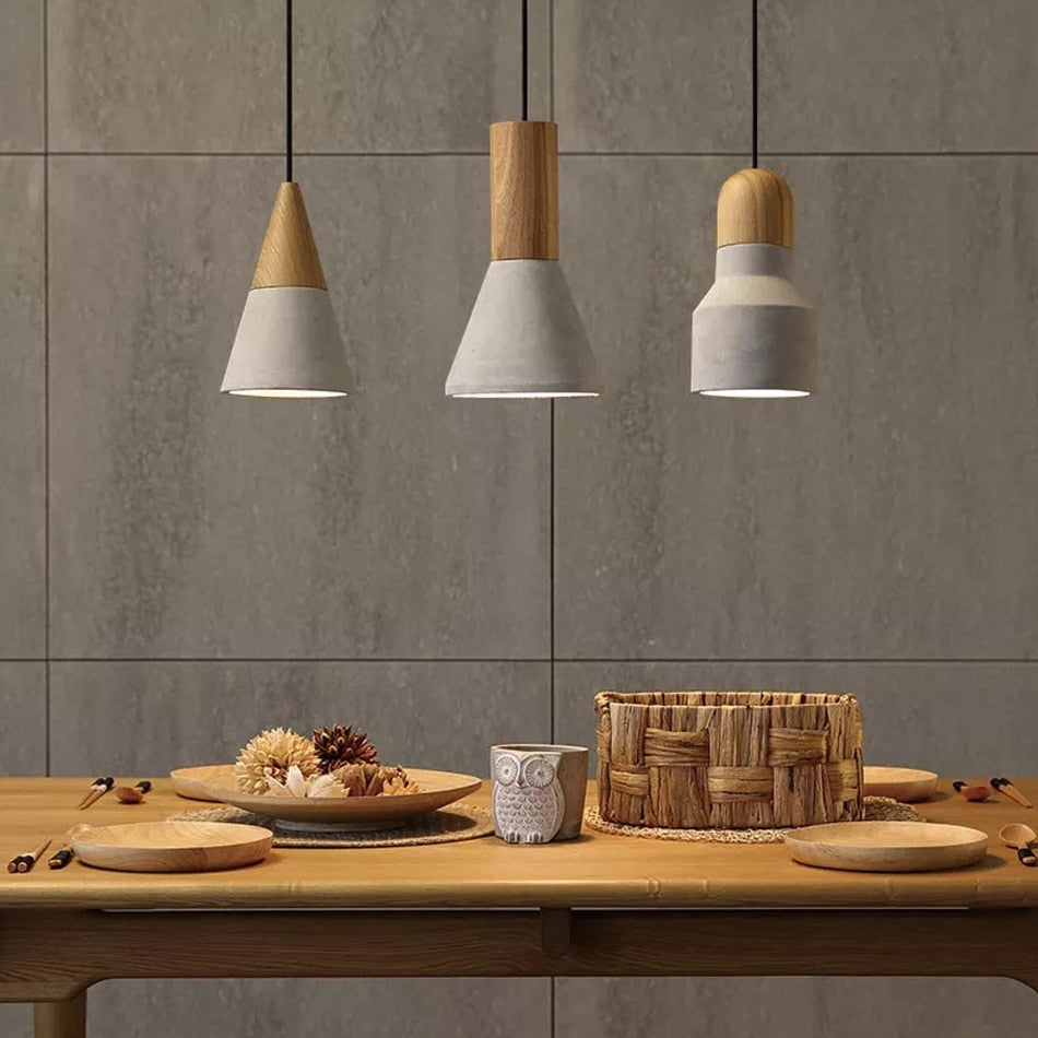 Modern Nordic Concrete Light