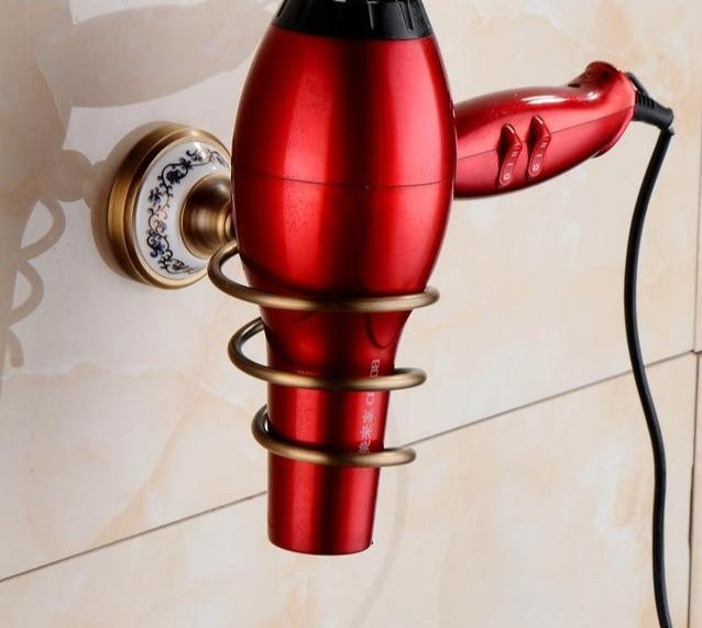 Juego de herrajes para baño de latón antiguo
