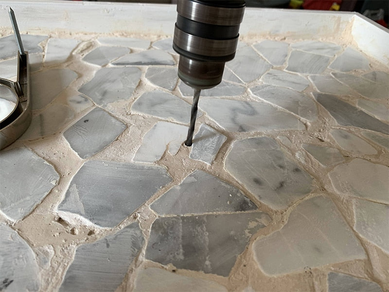 Números de casa modernos plateados