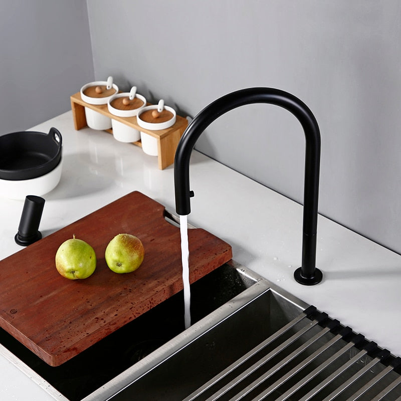 Robinet rétractable ultra-mince moderne