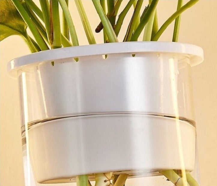 Aplique de pared con jardinera LED