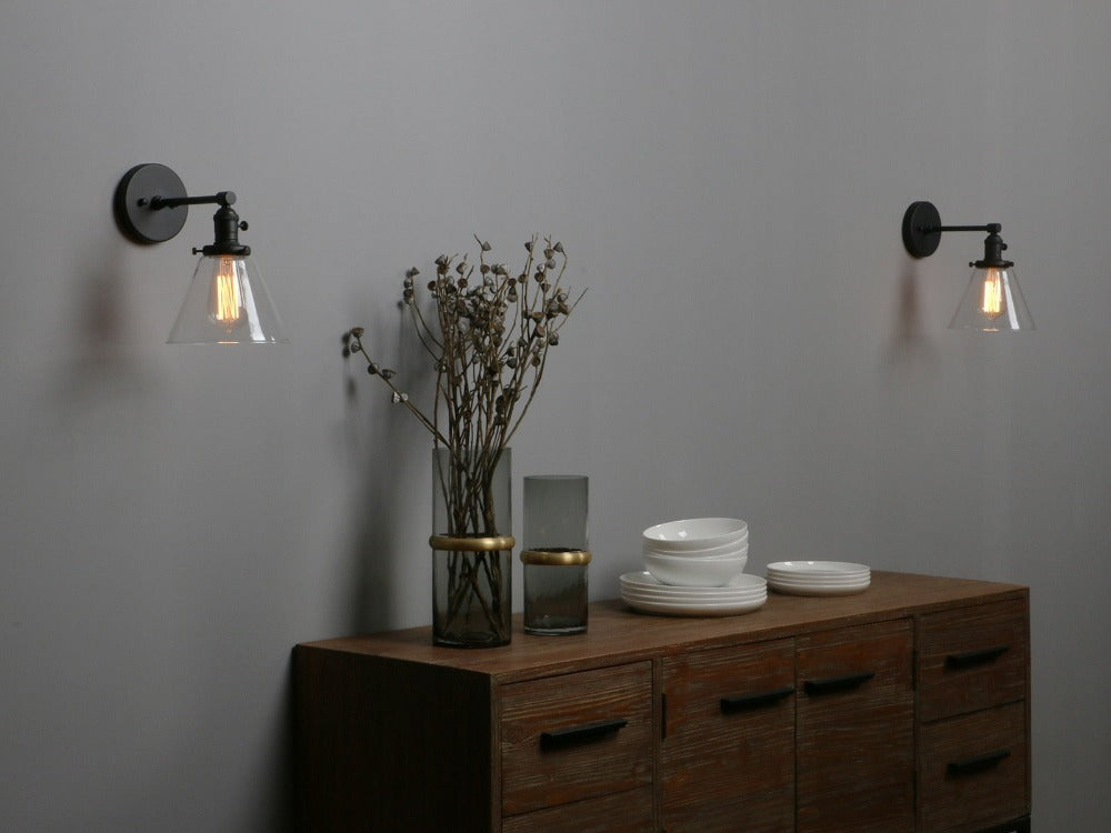 Franklin - Aplique de pared vintage