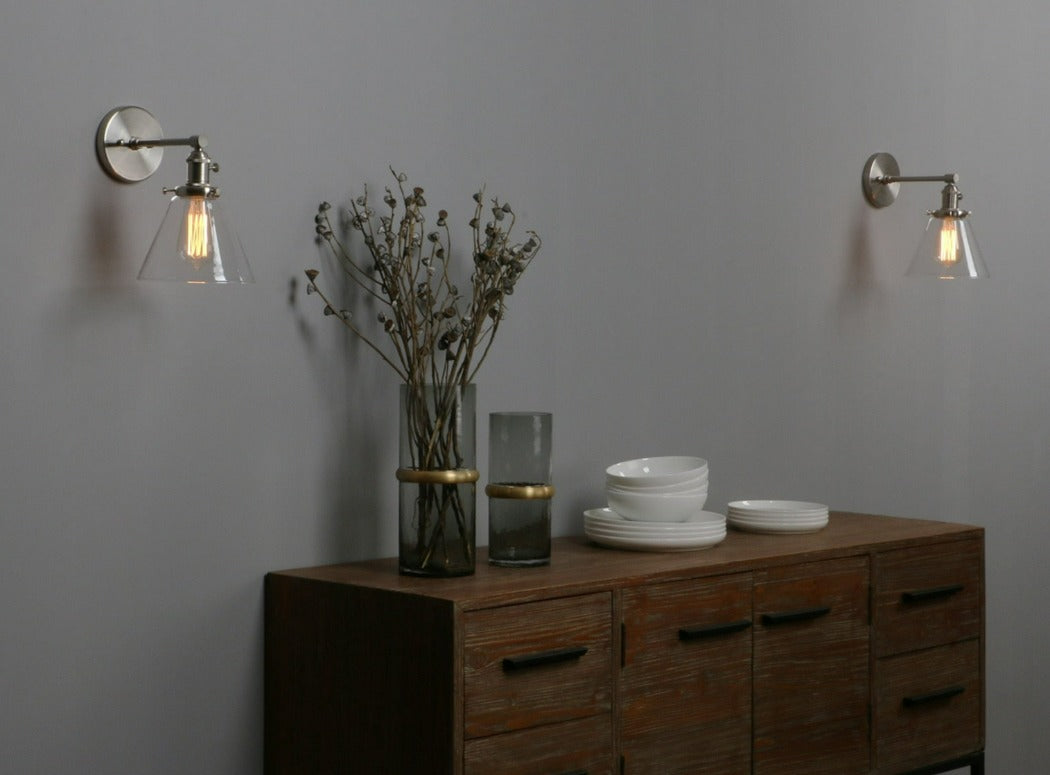 Franklin - Aplique de pared vintage