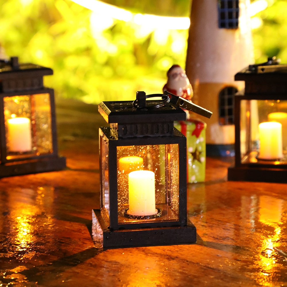 outdoor candle lantern