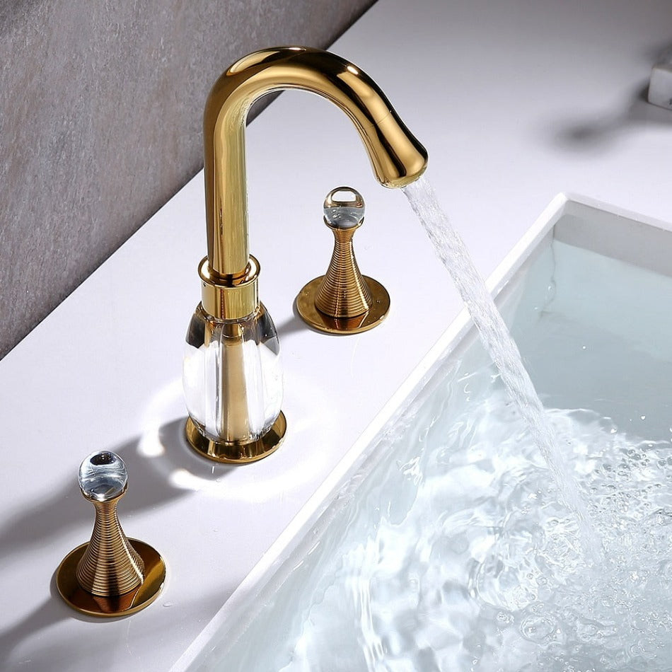 Modern Brass Bathroom Faucet
