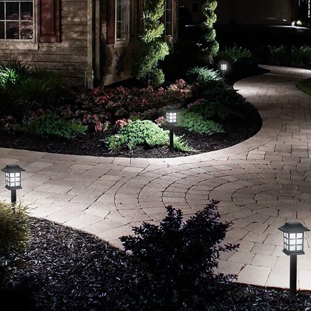 Luces solares clásicas para caminos