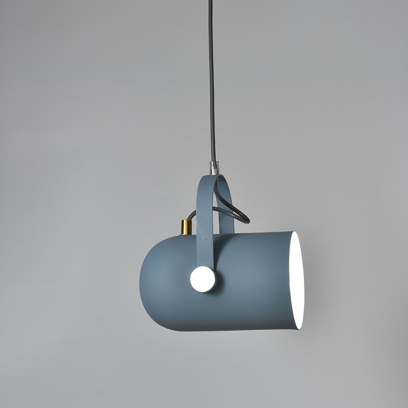Blue modern colorful drop light