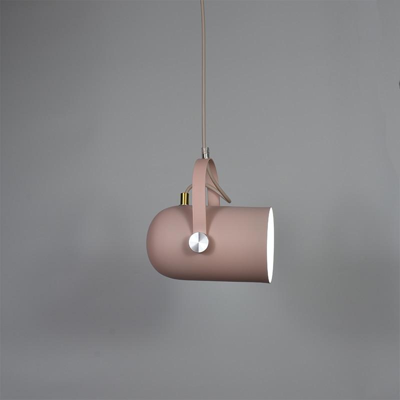 pink modern colorful drop light