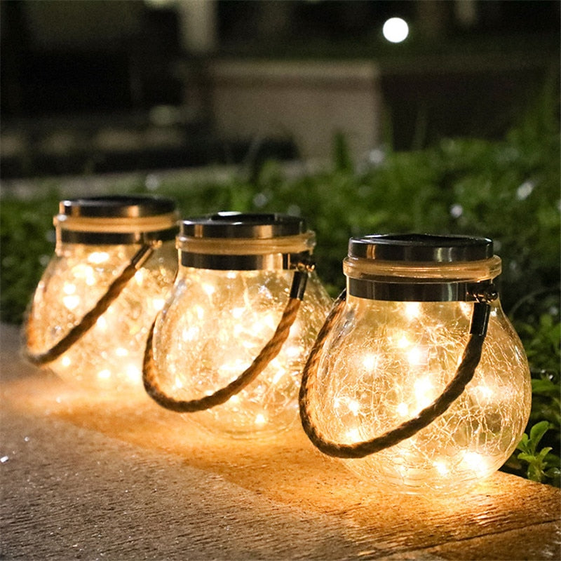 Glass Jar Garden Fairy Lights