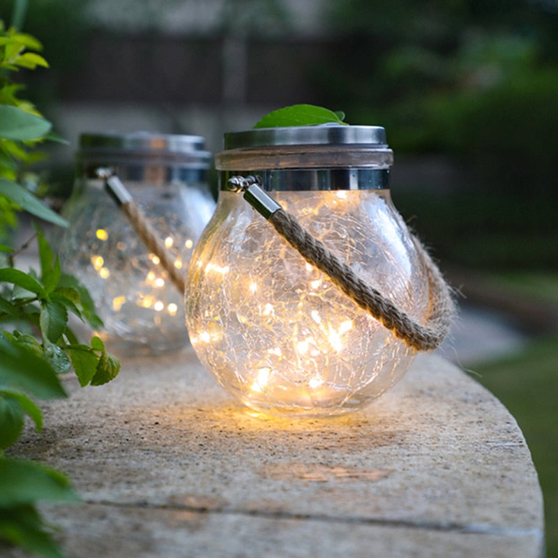 Glass Jar Garden Fairy Lights