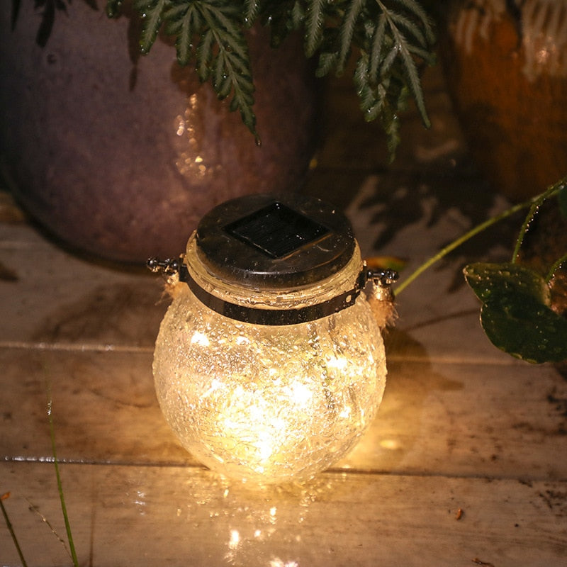 Glass Jar Garden Fairy Lights