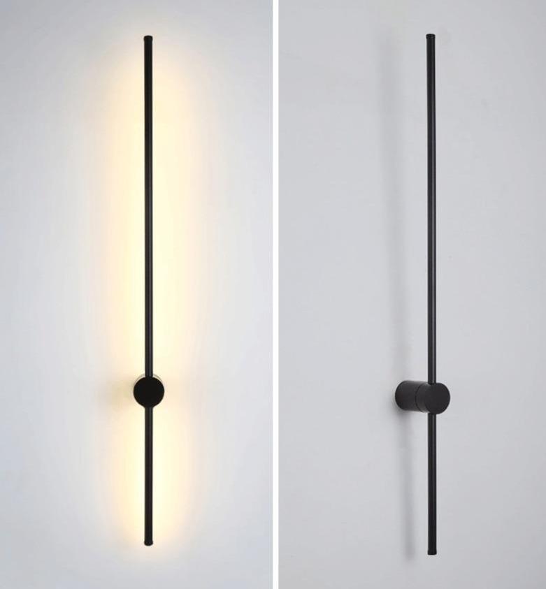 Applique murale LED longue et moderne