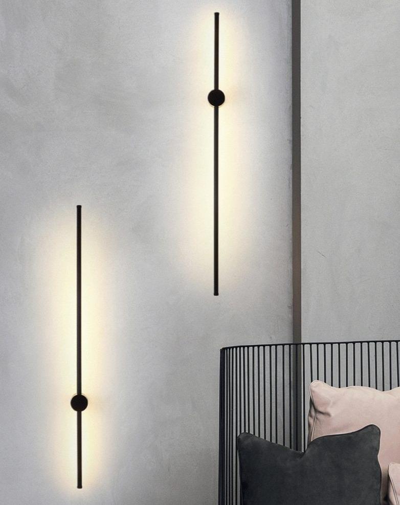 Applique murale LED longue et moderne