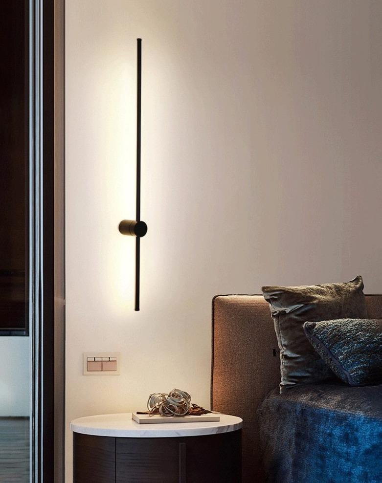 Applique murale LED longue et moderne