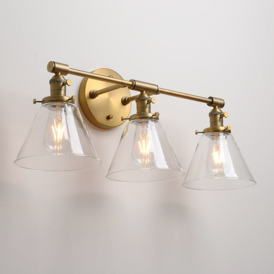 Brass Vanity Wall Light