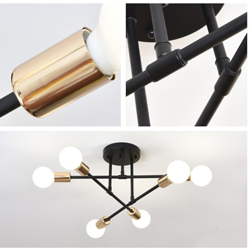 Amica - Luminaire multi-ampoules moderne