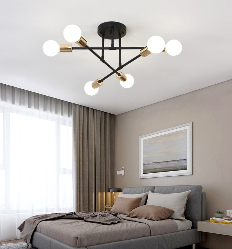 Amica - Luminaire multi-ampoules moderne