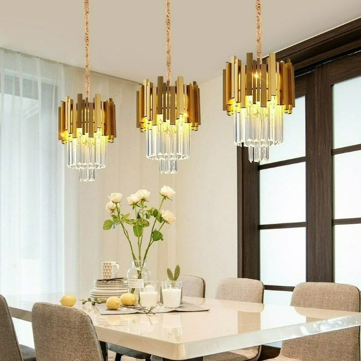 Modern Glass crystal pendant lights
