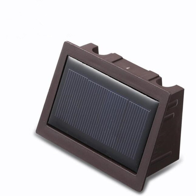 Luces LED solares de pared para exteriores