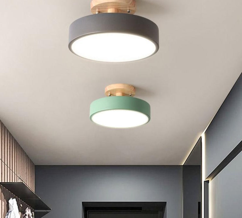 Plafonnier LED coloré