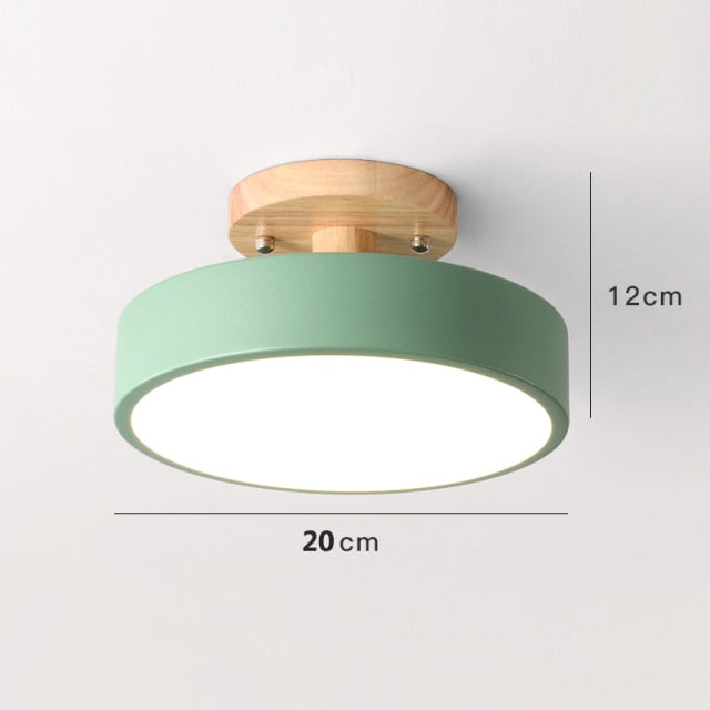 Plafonnier LED coloré