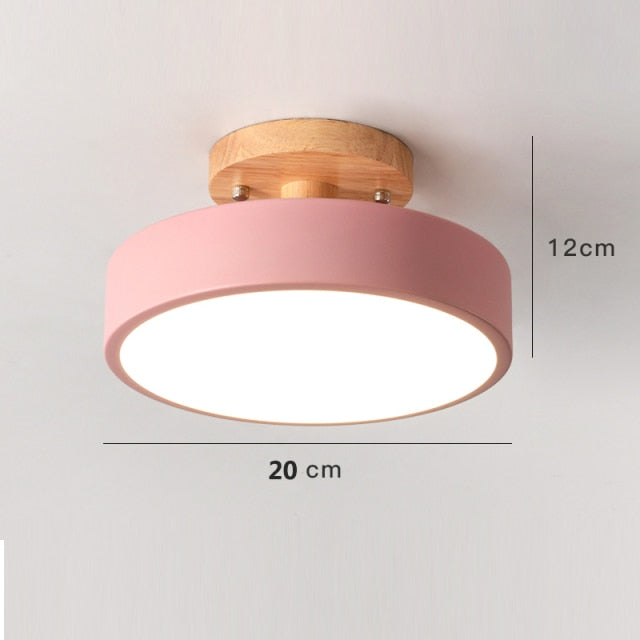 Plafonnier LED coloré