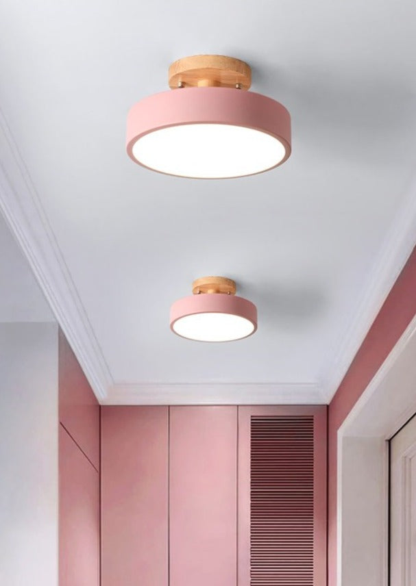 Plafonnier LED coloré
