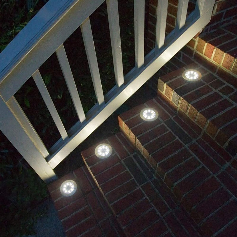 Lampes solaires d'extérieur au sol