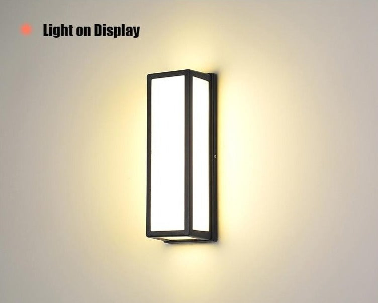 Applique murale LED d'extérieur moderne