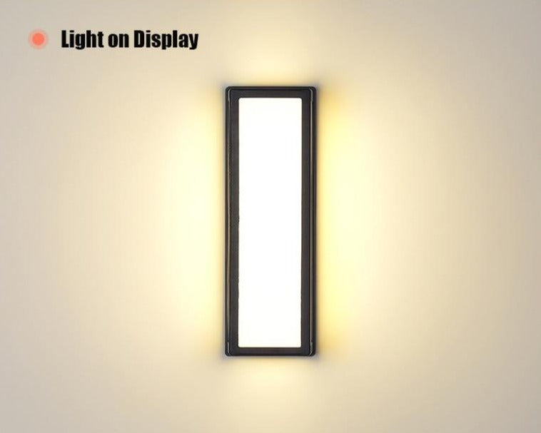 Applique murale LED d'extérieur moderne
