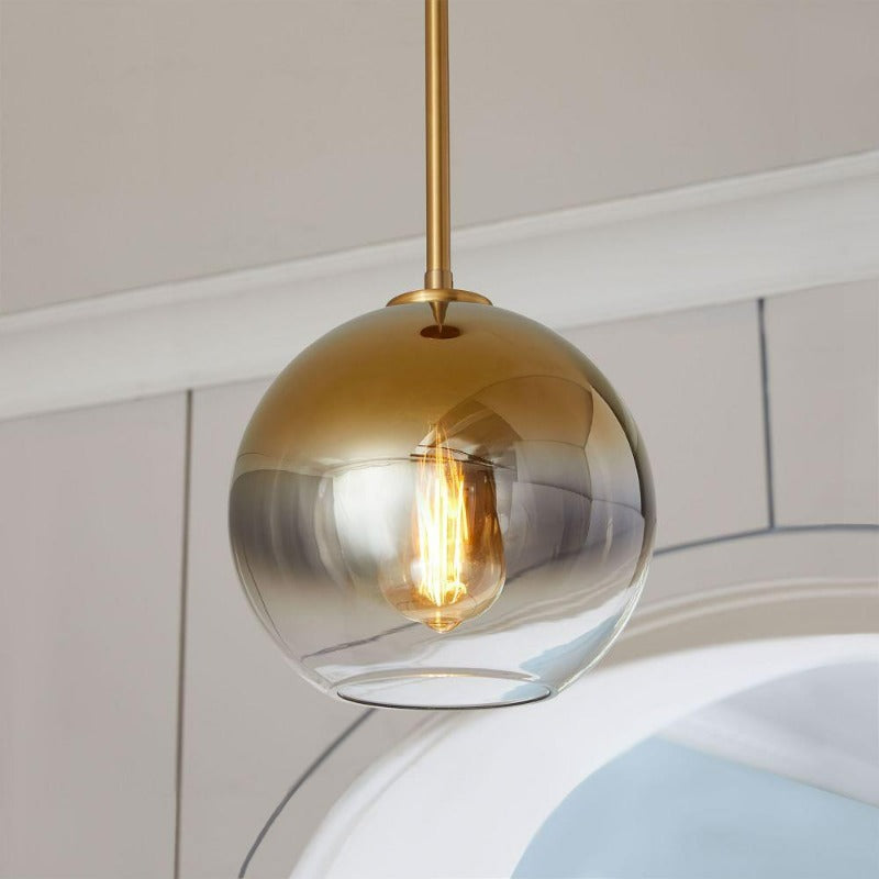 Zaire - Modern Glass Globe Pendant Lights