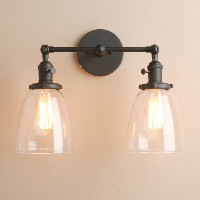 Modern Farmhouse Multi-Bulb Wall Light Fixture