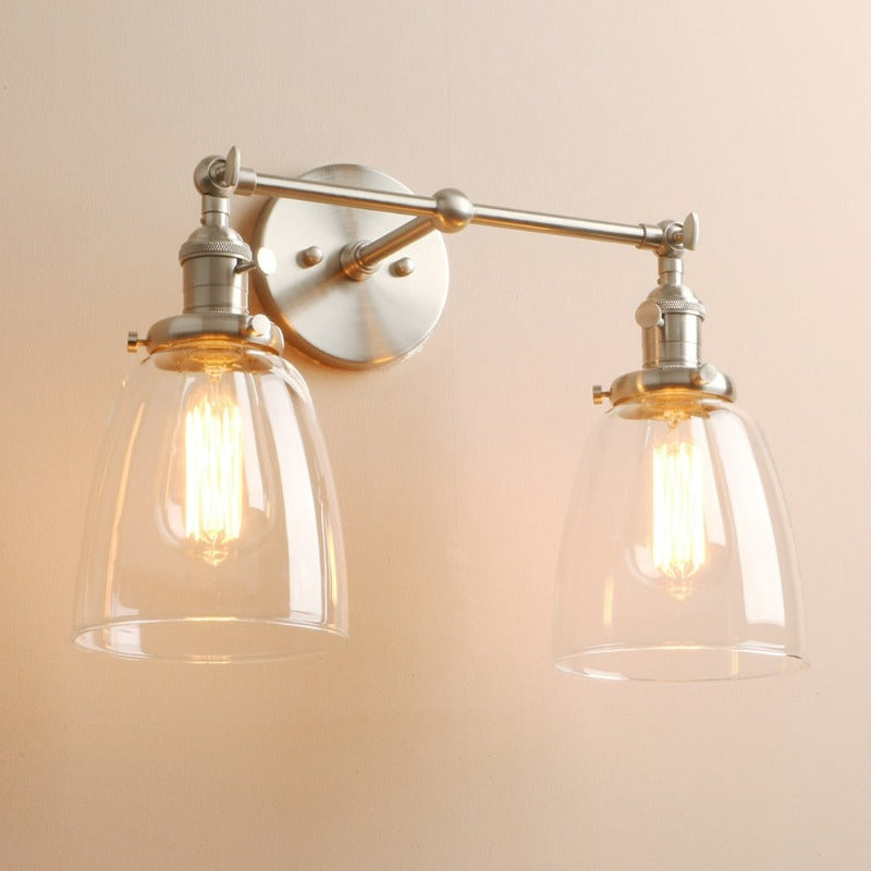 Two-Bulb Wilson Vintage Wall Sconce