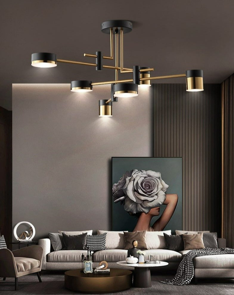 jasper 6 bulb led light fixture