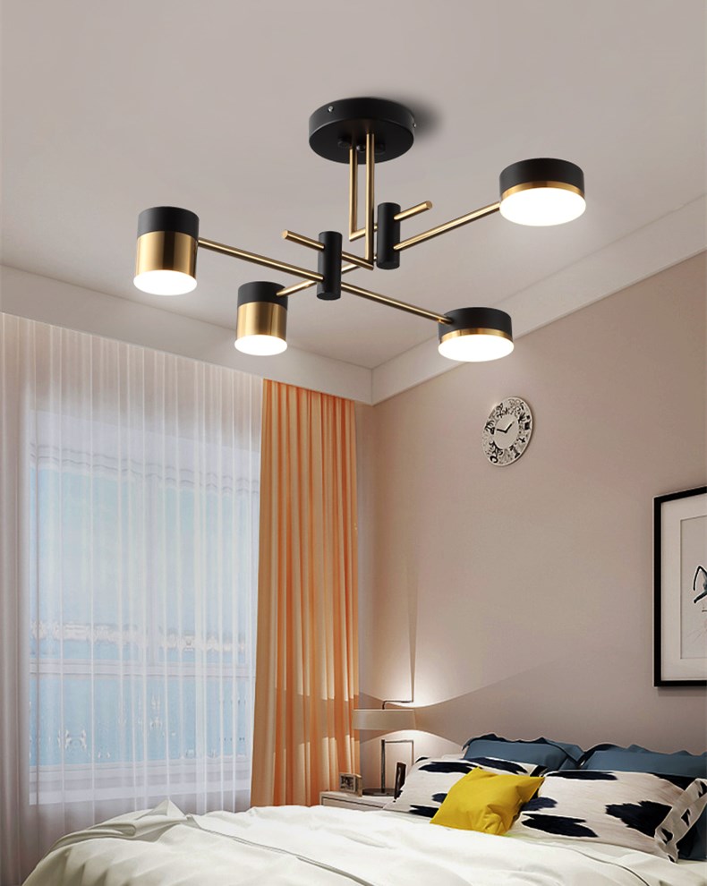 four bulb Modern Nordic LED Light Fixture