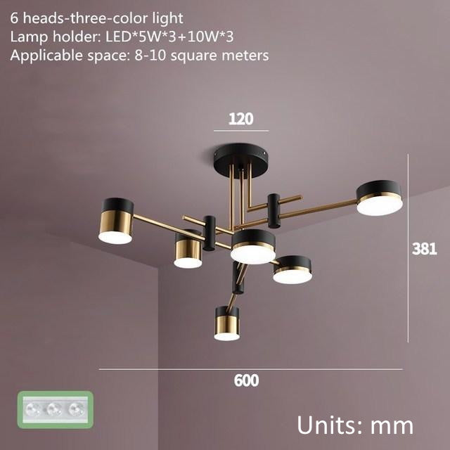 Jax - Luminaire LED nordique moderne