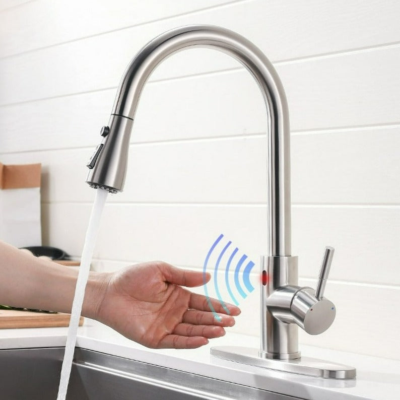 Touchless Smart Sensor Kitchen Faucet