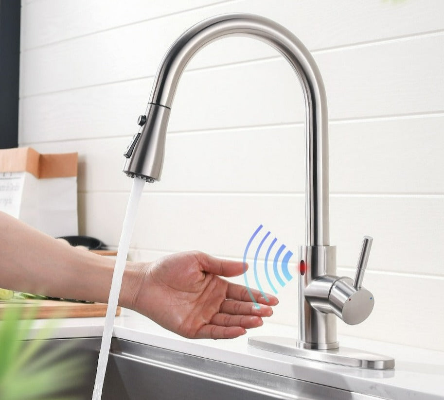 Touchless Smart Sensor Kitchen Faucet