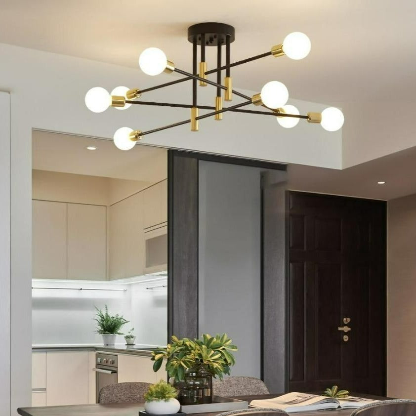 Modern Multi-Bulb Chandelier