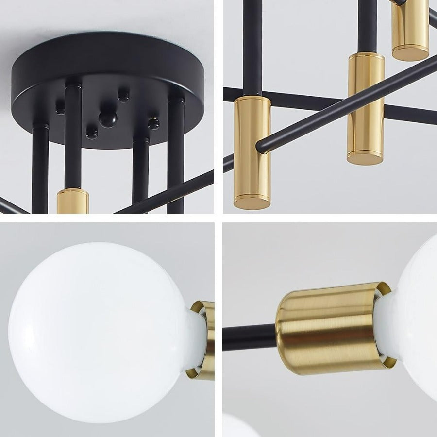 Caden - Modern Multi-Bulb Light Fixture